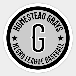 Homestead Grays Negro League Baseball - Tribute Sticker